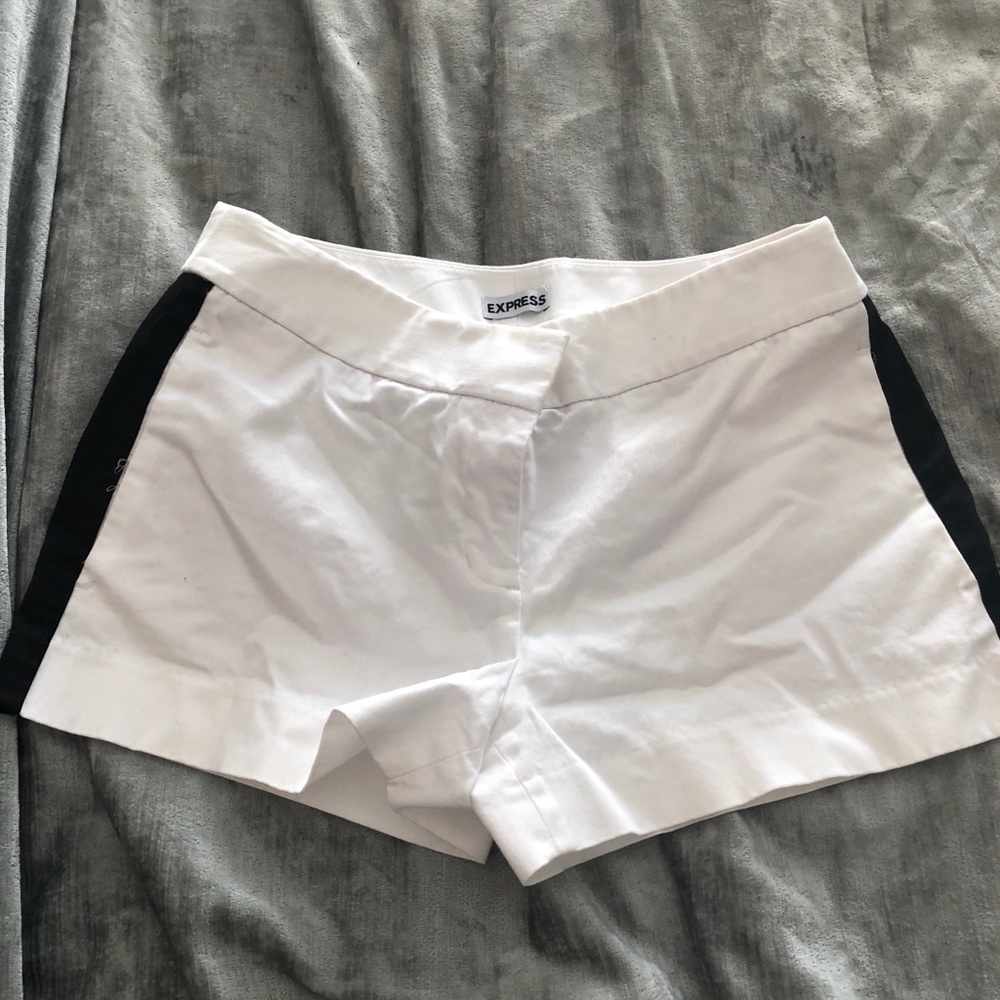 Express tuxedo shorts